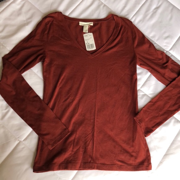 forever 21 v neck long sleeve